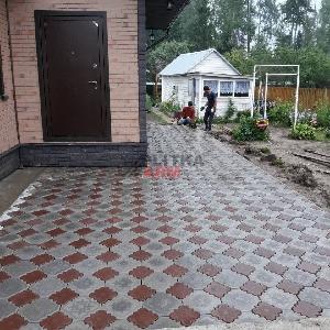 тротуарная плитка во дворе частного дома фотo и цена